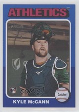 2024 Topps Heritage High Number Dark Blue Border Kyle McCann #682 05ol