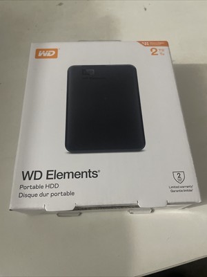Western Digital Elements WDBU6Y0020BBK-WESN 2TB Portable Externe Festplatte -...