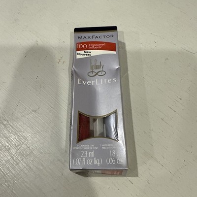 Max Factor Lipfinity Everlites #100 Empowered New Old Stock