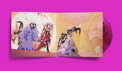 Hazbin Hotel - Original Soundtrack Season One Grape Ghost Vinyl LP