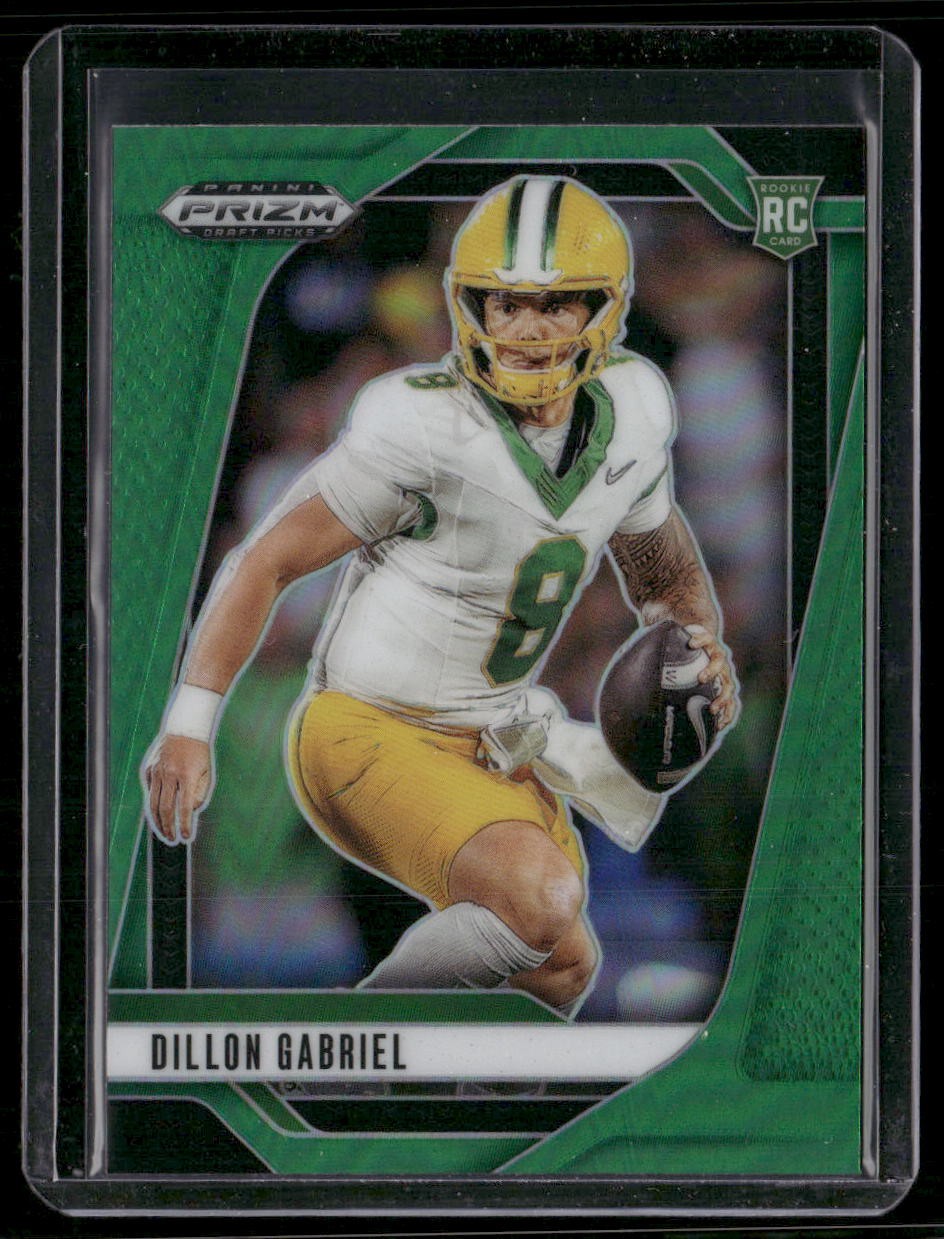 2025 Panini Prizm Draft Picks #97 Dillon Gabriel Prizms Green