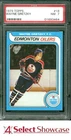 1979 TOPPS #18 WAYNE GRETZKY RC OILERS HOF PSA 7