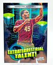 2024 Topps Cosmic Chrome Donovan Mitchell #ET-4 Extraterrestrial Talent