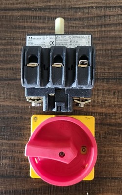 NEW Eaton Moeller P3-63/EA/SVB 63A 3 Pole 660V Main Rotary Switch Disconnector 