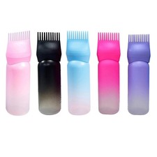 Squeeze Bottle Hair Coloring Dyeing Bottle Hairdressing Styling Tool Refillable