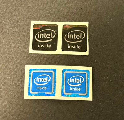 Intel Inside Laptop / PC Sticker Label Decal