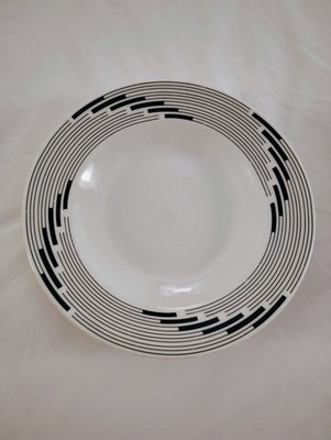 Set Of 2  Gibson Atomic Optic 7 Inch Salad Bowls