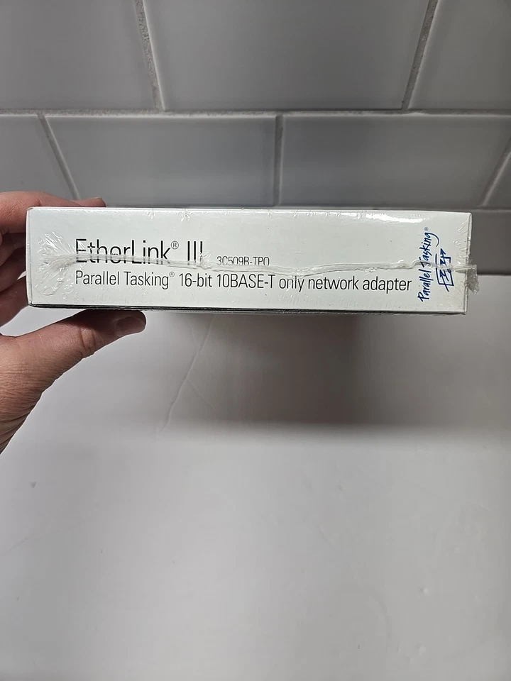 3Com EtherLink III 16-Bit ISA 10BASE-T Network Adapter - Vintage - New & Sealed! - Image 4 of 4