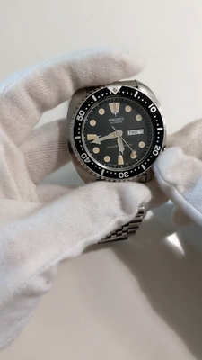 SEIKO サードダイバー 6306-7001 SEIKO 6306-7001 Third Diver Turtle Early 1977 JDM 21J Kanji Day