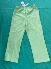 Alfred Dunner Spring Breeze Women's Stretch Pants White Size 10P New With Tag