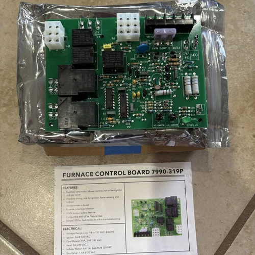 S1-7990-319P Furnace Control Circuit Board Replacement for Coleman Green