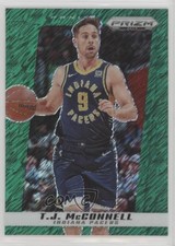 2024-25 Panini Prizm Deca FOTL Green Shimmer 5/12 TJ McConnell #73 07mp