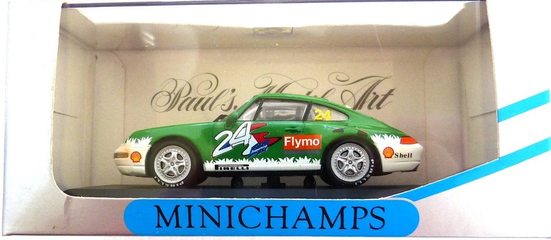1:43 Minichamps/Pauls Model Art PORSCHE 911 1994 SUPERCUP  Driver: J.P. Malcher
