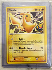 Pokémon TCG Pikachu Holo Promo 012 50 HP Basic English Kouki Saitou NM