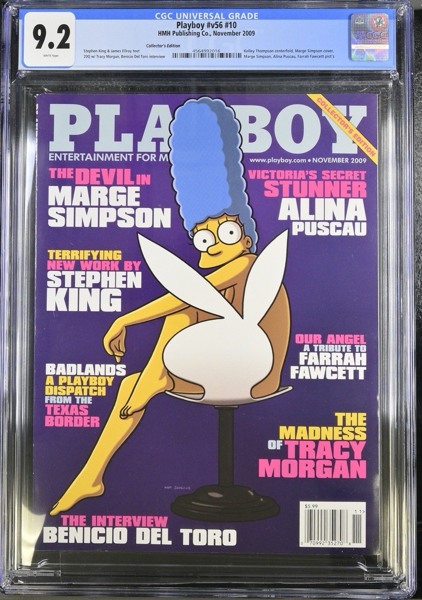 アメリカ版 PLAYBOY SPECIAL EDITIONS Playboy Magazine November 2009 Marge Simpson Collectors