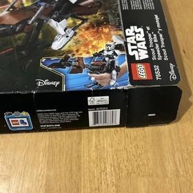 LEGO Star Wars Scout Trooper & Speeder Bike 75532 -BOX ONLY - READ