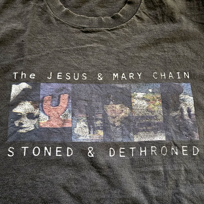90s激レア　the jesus and marry chins ビンテージ Vintage 90s The Jesus and Mary Chain Stoned & Dethroned Shoegaze T