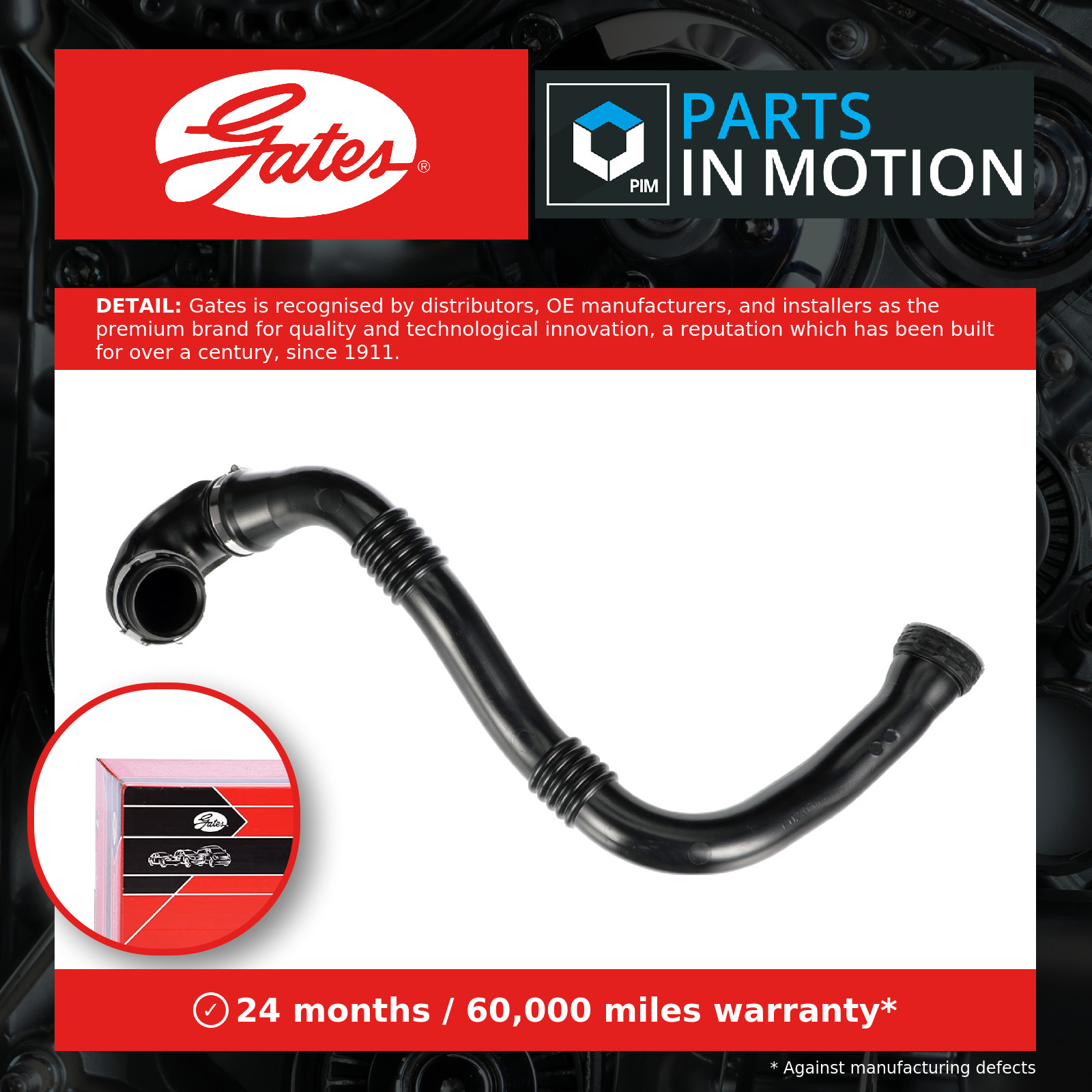 Fits GATES-PRZEWODY 09-1475 AIR SUPPLY HOSE TURBO - Image 16