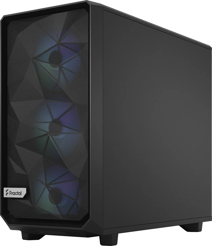 B-Ware PC-Gehäuse Fractal Design Meshify 2 Lite RGB Black TG Light Tint - Bild 2 von 4