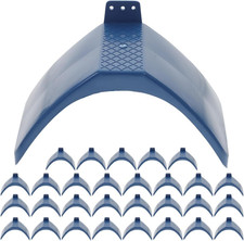 Plastic Pigeon Perches Set of 30 with Screw Positioning Holes Rounded Corners 7.