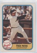 1981 Fleer Freddie Patek #283 0c4