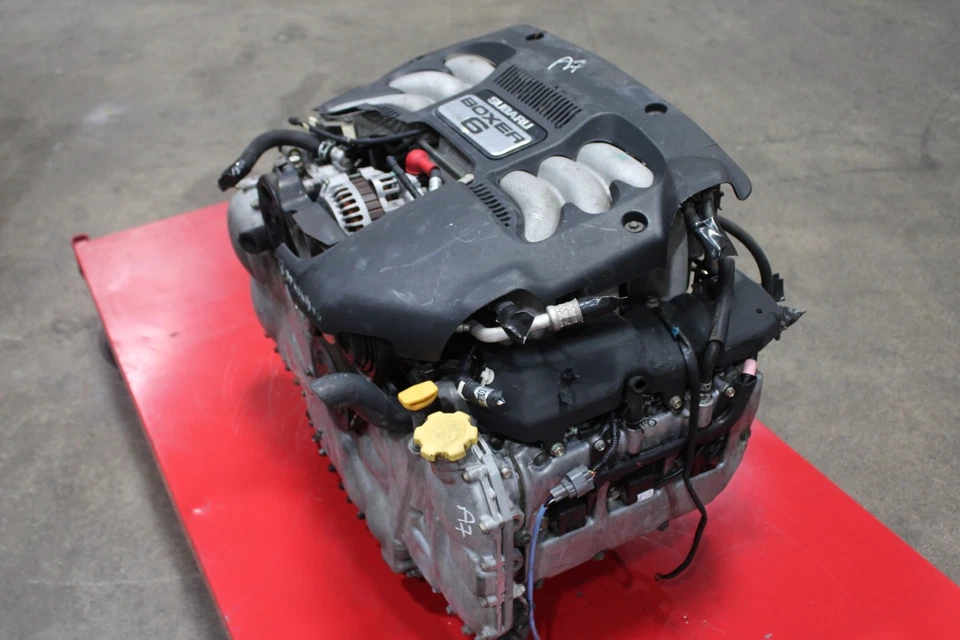 Motor JDM 2001-2004 Subaru Legacy Outback Lancaster EZ30 H6 3,0 L 6 CILINDROS Foto 3 de 4