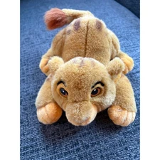 Disney VTGThe Lion King Simba Plush Toy Cub Stuffed Animal
