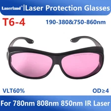 755nm Alexandrite 808nm 810 Laser Protection Safety Glasses Goggles Hair Removal