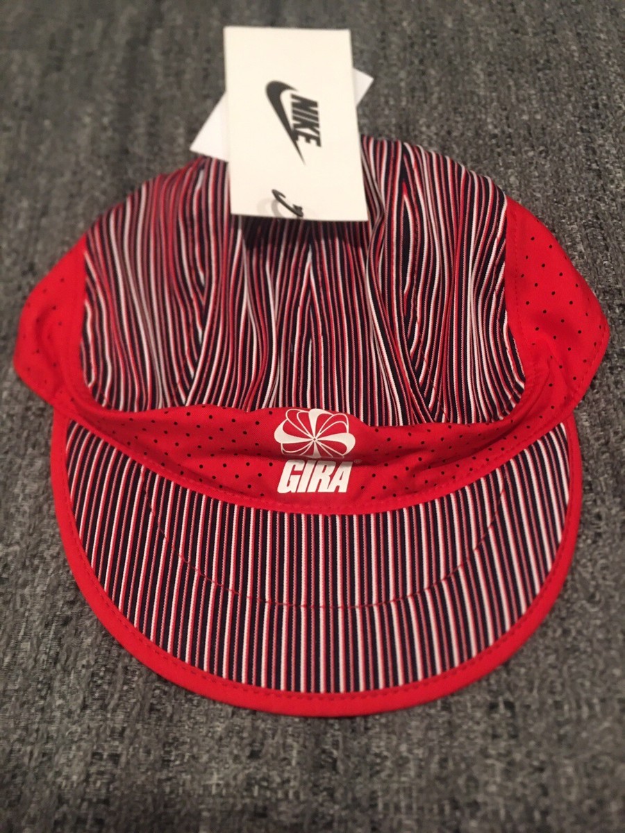 Nike X Gyakusuo Gira 5 Panel Red Trail Running Hat Cap Red CV2547