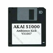 Akai S1000 / S3000 Floppy Disk Ambience Kick V31007