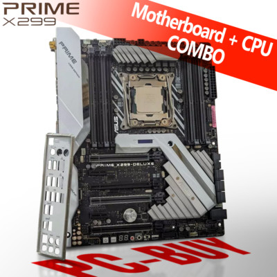 ASUS PRIME X299-DELUXE + i9-10980XE ATX Intel LGA 2066 RGB Gaming Motherboard