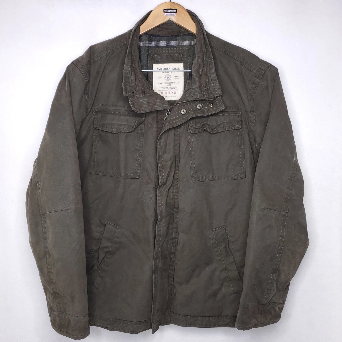 American eagle waxed cotton workwear best sale jacket