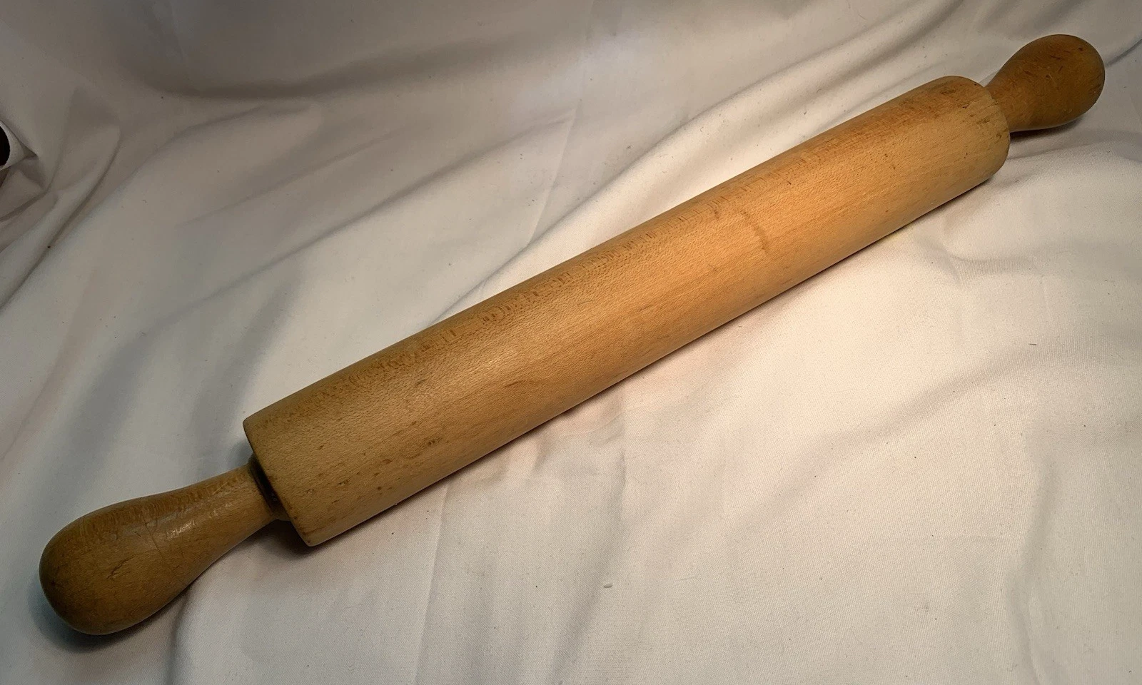 Vintage Wood Rolling Pin 18.75" Long 2" Wide