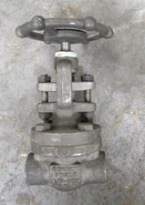 🤩 BONNEY FORGE STEEL GATE VALVE 1/2'' - 800 THREADED A105N