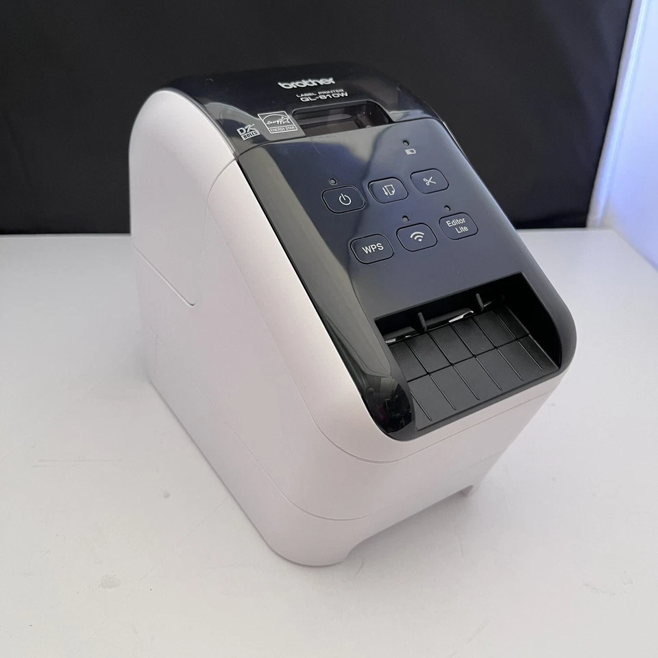 Brother QL-810W Ultra Fast Thermal Printer WiFi USB Rechargeable Battery tested - Image 2 of 4