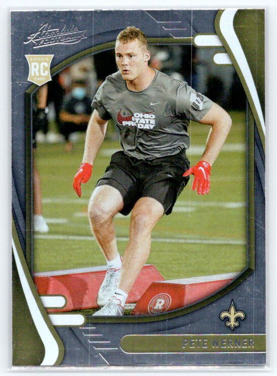 Pete Werner 2021 Panini Absolute Rookie Retail #181