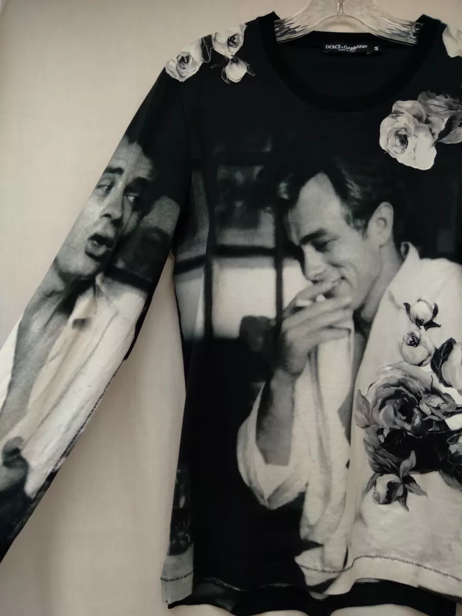 Dolce & Gabbana Women's Jersey Sweatshirt with James Dean Print