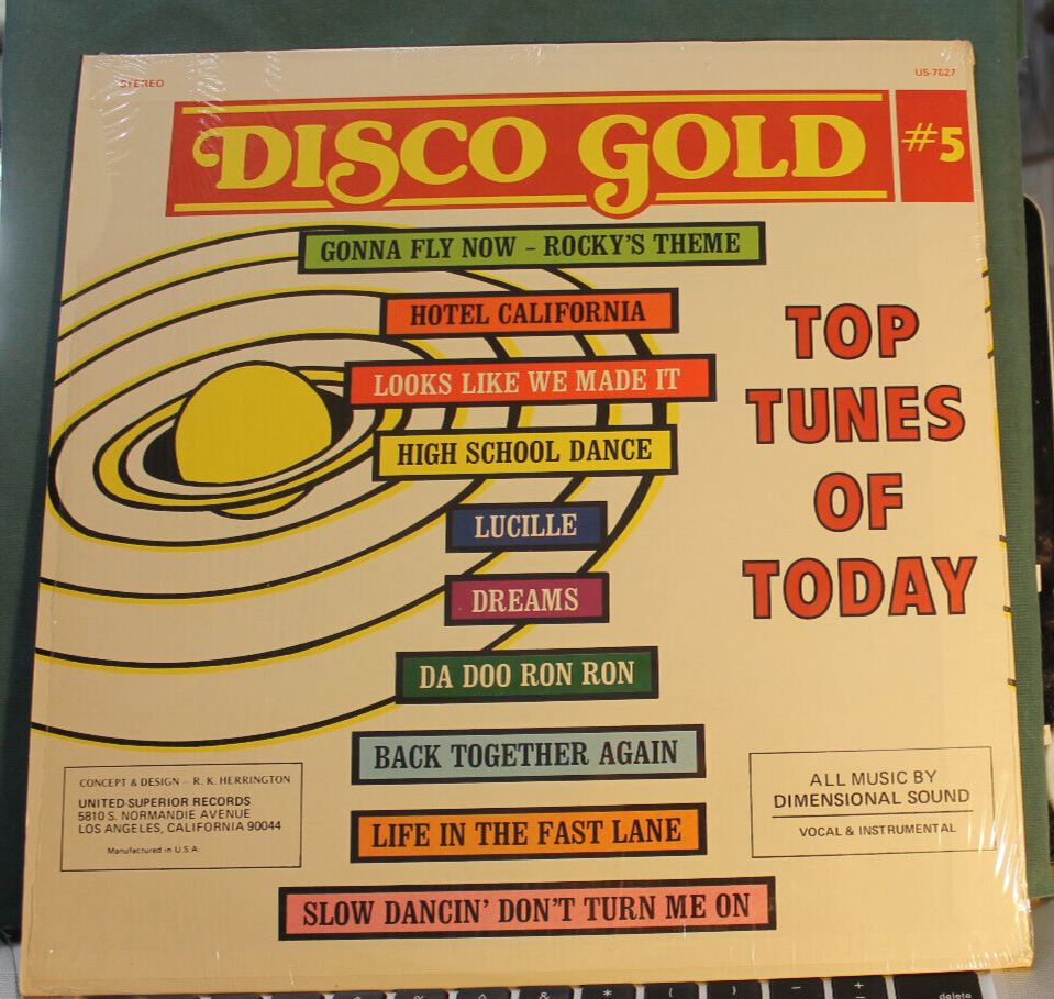 VARIOUS ARTISTS---DISCO GOLD # 5 (Near Mint) | eBay