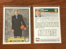 NICK COLLISON 2003-04 TOPPS SEATTLE SUPER SONICS ROOKIE CARD #232