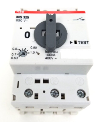 MS 325 ABB 0.63A - 1A 690V Manual Motor Starter *NEXT DAY OPTION*
