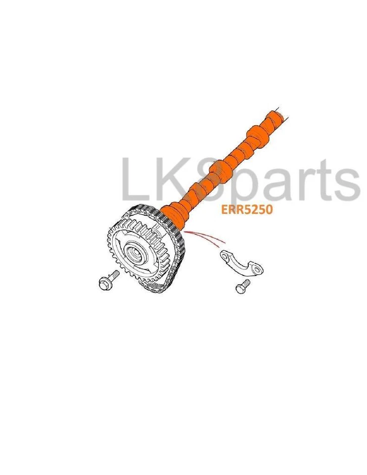 Árbol de levas del motor Land Rover Discovery Range Rover P38 V8 4,6 L ERR5250 Foto 4 de 4