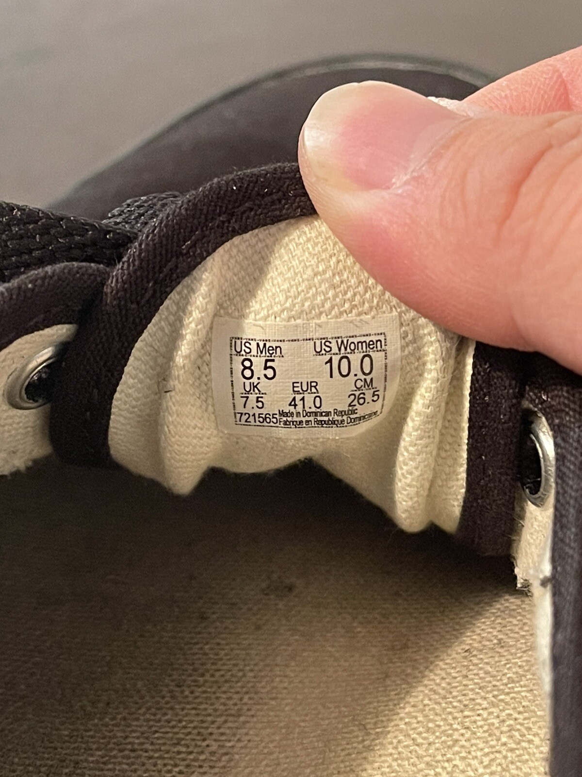 Vans Mens Black Skate Shoes Off The Wall Old Skool Lace Up 721565