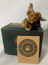 Boyds Bears Charity The Angel Bear With Star Christmas Tree Ornament Nativity