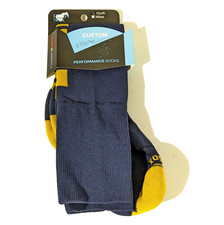 PEARSOX Elite Baseball Knee High Socks Youth Kids Size Navy Gold Yellow