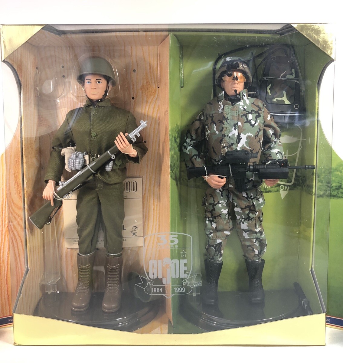 G.I. Joe アーミーガード フィギュアセット　35周年 GI JOE 35th Anniversary THEN & NOW 2 Pack - 1964 Joe & 1999