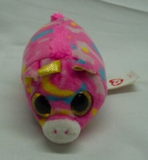 TY Teenie Boos STAR THE PINK UNICORN 4" Plush STUFFED ANIMAL Toy McDonald's