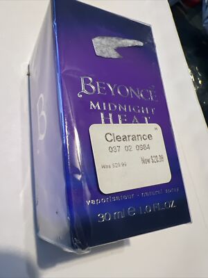 BEYONCE'S MIDNIGHT HEAT SPRAY PARFUM 1.0  FL OZ New Sealed Box