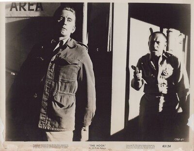 Kirk Douglas + Nick Adams in The Hook (1963)    Original Vintage Photo K 306