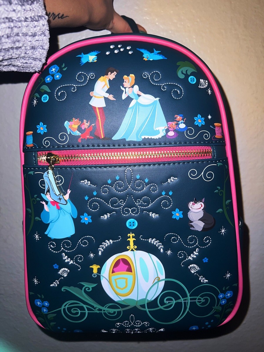 Loungefly Disney Cinderella Storybook Backpack Loungefly Disney Cinderella Storybook Mini Backpack  main image 4