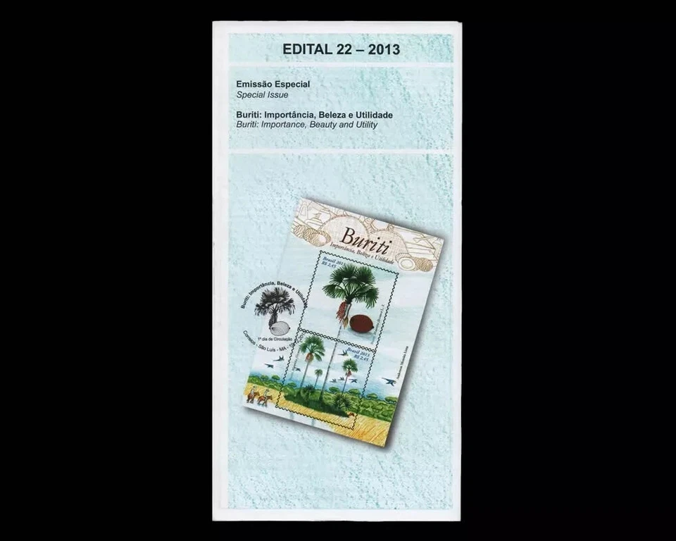 Buriti 2013 Brasil Frutas Palmeras 水果 фрукты ávextir फल Miche BL168, RHM B 178 Foto 2 de 4